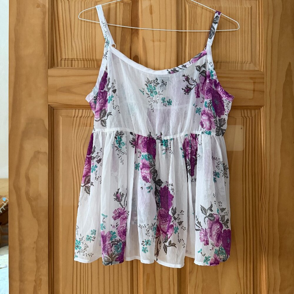 Torrid Empire Flowy Floral Camisole Size 1